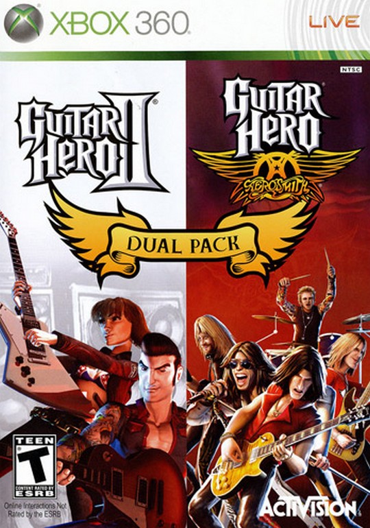 Guitar Hero II and Guitar Hero Aerosmith Dual Pack (Game Only)