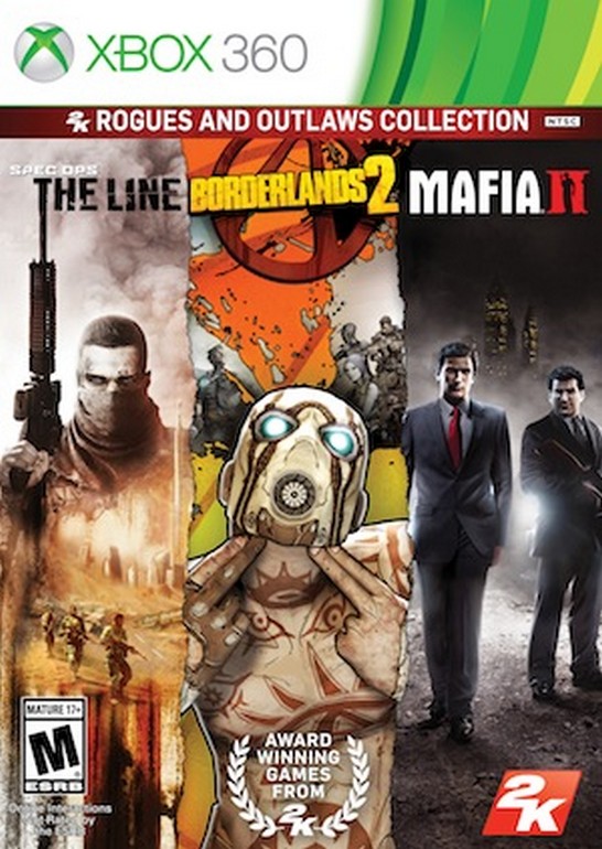 2K Outlaws & Rogues Collection (The LineBorderlands 2Mafia II)