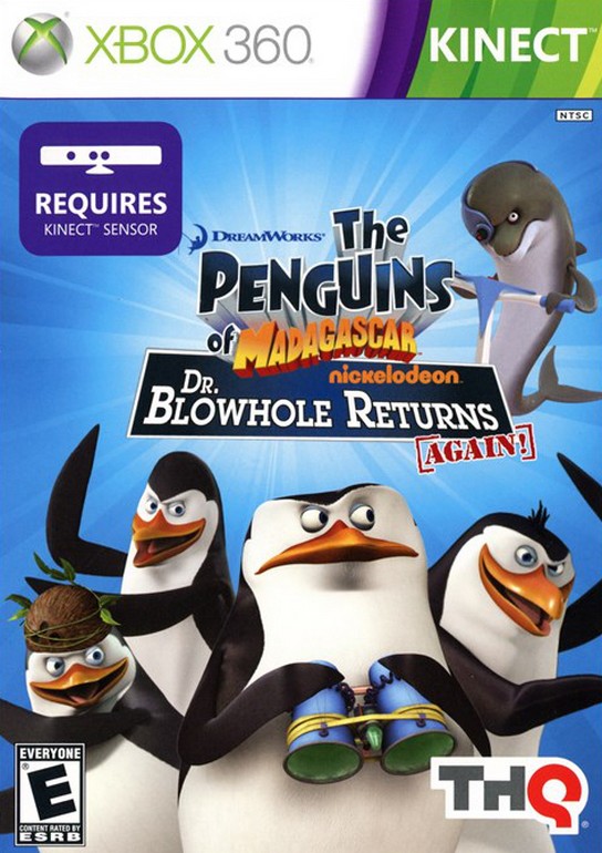 Penguins of Madagascar: Dr. Blowhole Returns - Again (Kinect)