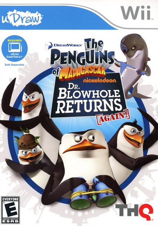 Penguins of Madagascar: Dr. Blowhole Returns - Again (uDraw)