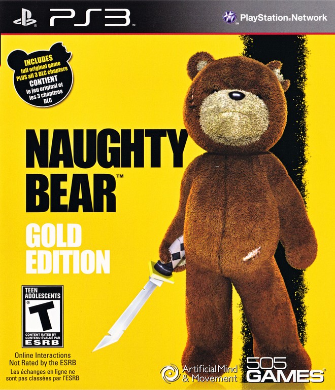 Naughty Bear - Gold Edition